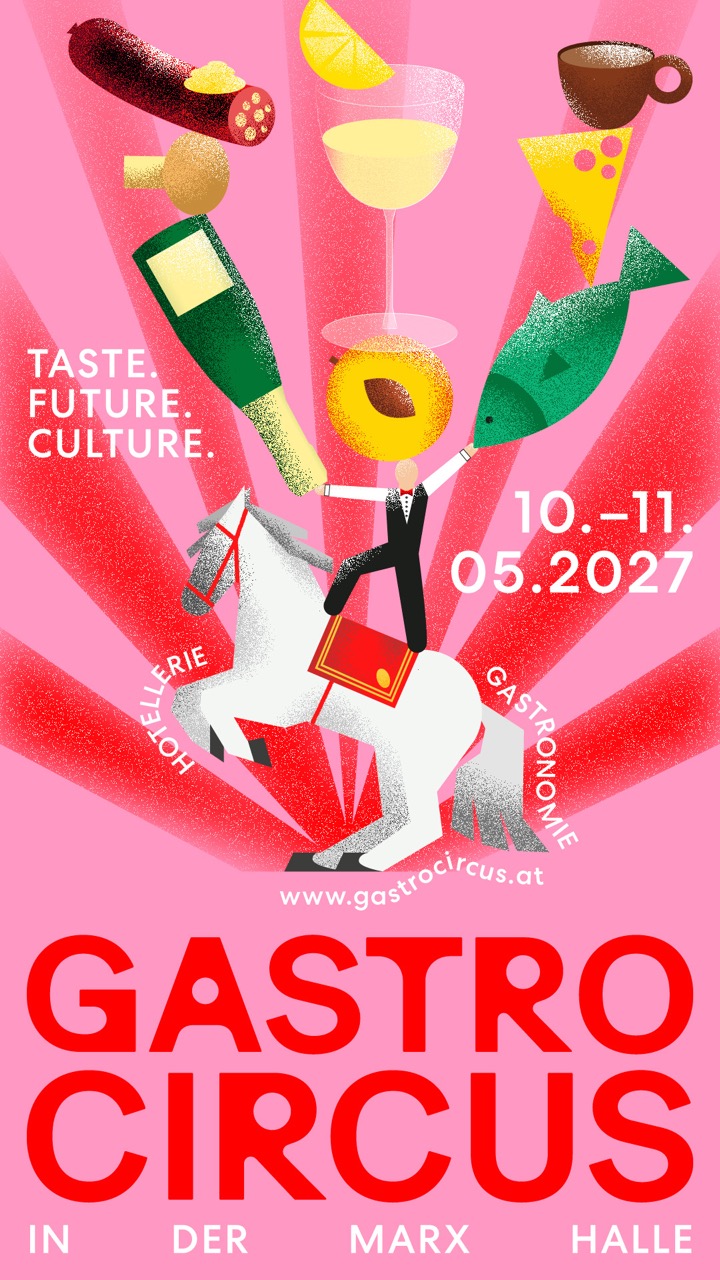 Groß MZS GastroCircus Sujet 170726 Rosa